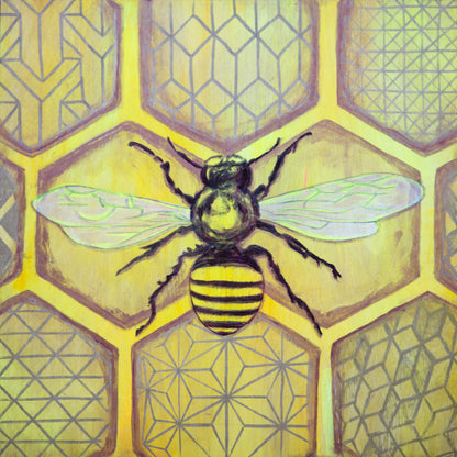 Between Flight and Fall (Original Painting)