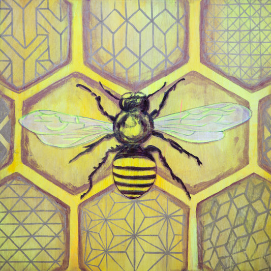 Between Flight and Fall (Original Painting)
